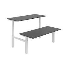 HOBIS párový výškovo nastaviteľný stôl MOTION DUAL MSD 3 1800, stand.ovládanie, antracit - 2