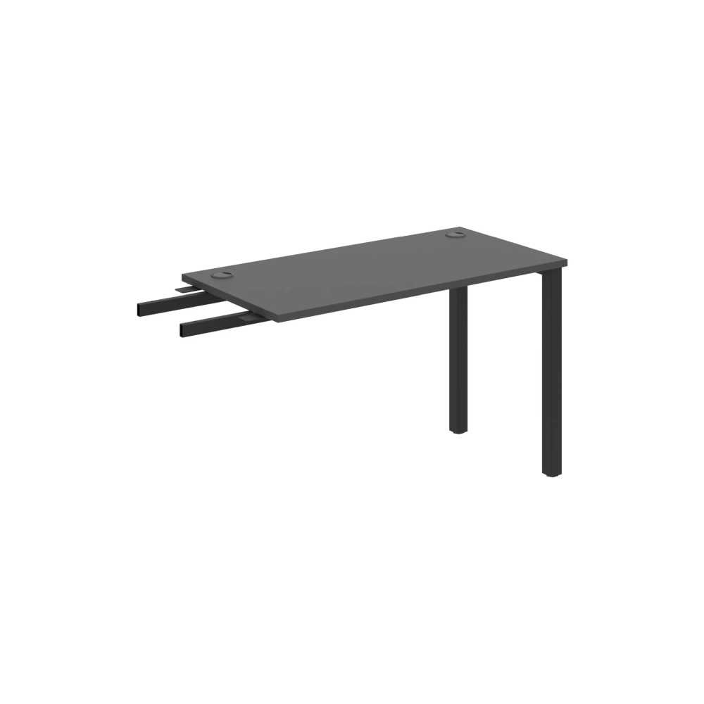HOBIS prídavný stôl do uhla - UE 1200 RU, hĺbka 60 cm, antracit