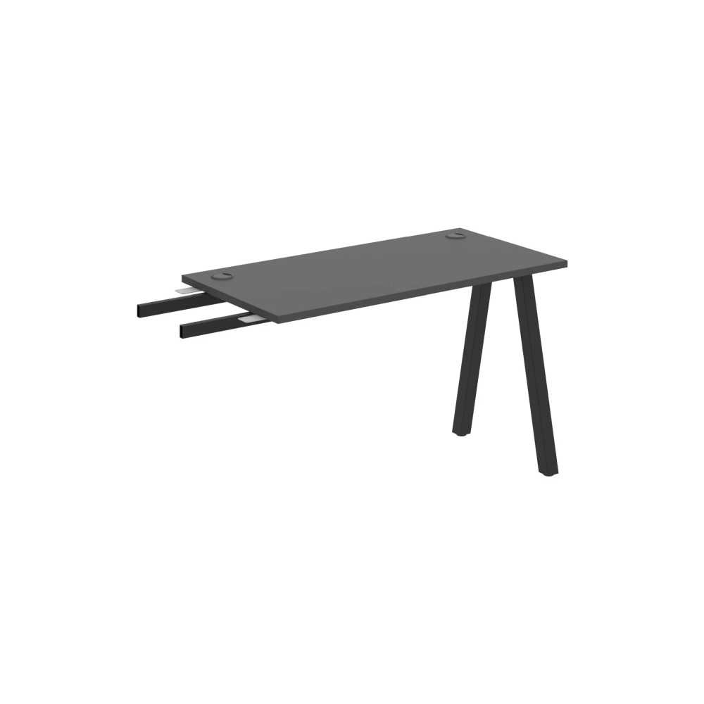 HOBIS prídavný stôl do uhla - UE A 1200 RU, hĺbka 60 cm, antracit