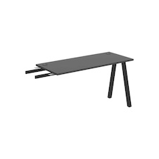 HOBIS prídavný stôl do uhla - UE A 1400 RU, hĺbka 60 cm, antracit