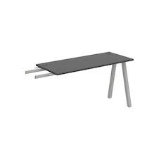 HOBIS prídavný stôl do uhla - UE A 1400 RU, hĺbka 60 cm, antracit - 1