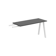 HOBIS prídavný stôl do uhla - UE A 1400 RU, hĺbka 60 cm, antracit - 2