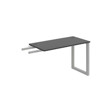 HOBIS prídavný stôl do uhla - UE O 1200 RU, hĺbka 60 cm, antracit - 1
