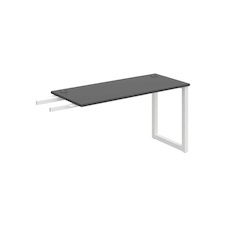 HOBIS prídavný stôl do uhla - UE O 1400 RU, hĺbka 60 cm, antracit - 2