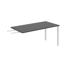 HOBIS prídavný stôl do uhla - US 1600 RU, hĺbka 80 cm, antracit - 2