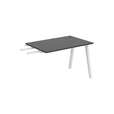 HOBIS prídavný stôl do uhla - US A 1200 RU, hĺbka 80 cm, antracit - 2