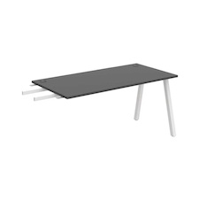 HOBIS prídavný stôl do uhla - US A 1600 RU, hĺbka 80 cm, antracit - 2