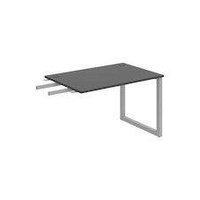 HOBIS prídavný stôl do uhla - US O 1200 RU, hĺbka 80 cm, antracit - 1