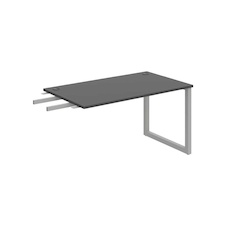 HOBIS prídavný stôl do uhla - US O 1400 RU, hĺbka 80 cm, antracit - 1