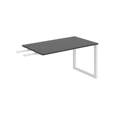 HOBIS prídavný stôl do uhla - US O 1400 RU, hĺbka 80 cm, antracit - 2