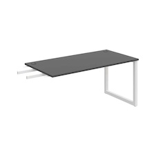 HOBIS prídavný stôl do uhla - US O 1600 RU, hĺbka 80 cm, antracit - 2