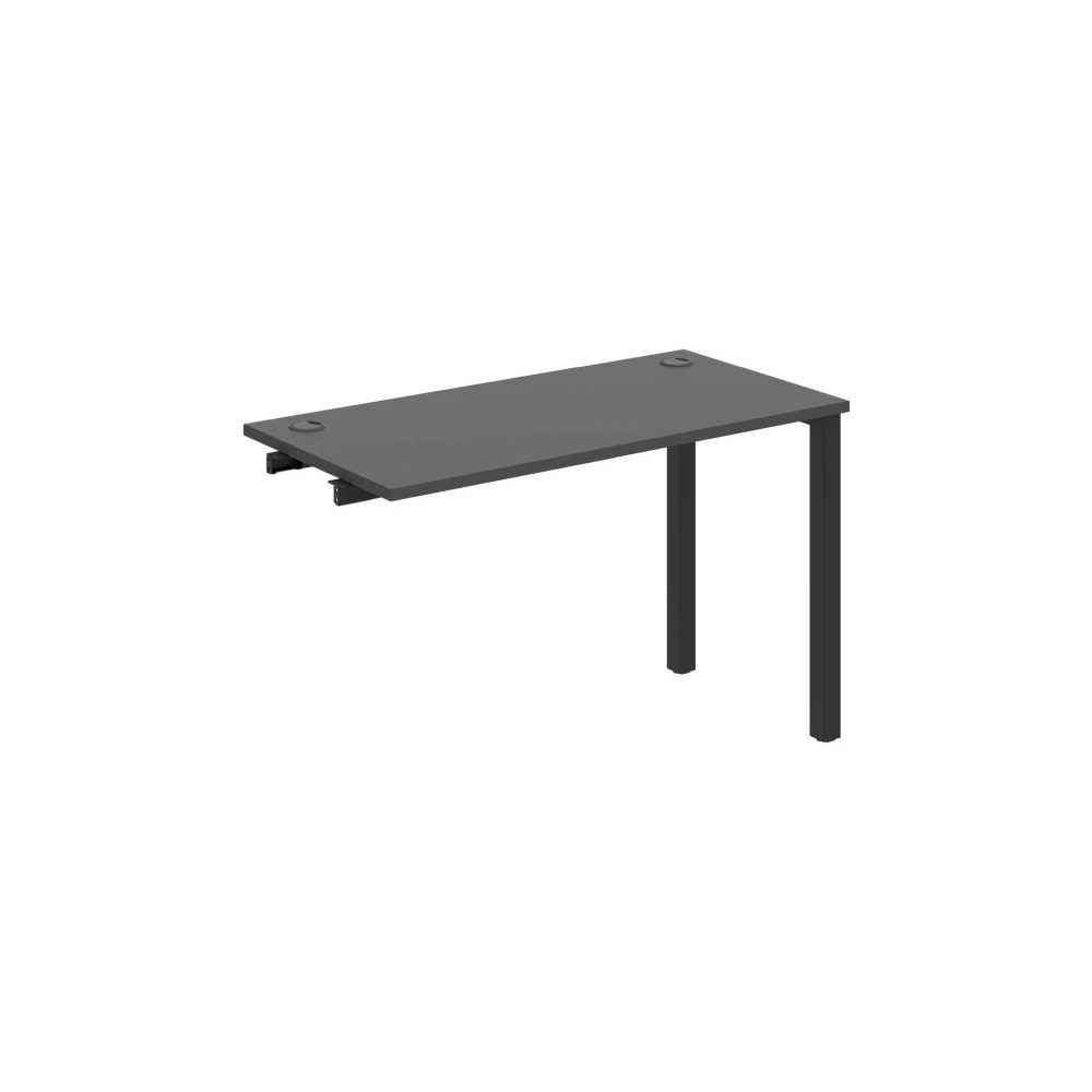 HOBIS prídavný stôl rovný - UE 1200 R, hĺbka 60 cm, antracit