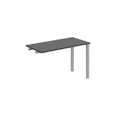 HOBIS prídavný stôl rovný - UE 1200 R, hĺbka 60 cm, antracit - 1
