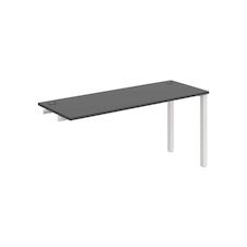 HOBIS prídavný stôl rovný - UE 1600 R, hĺbka 60 cm, antracit - 2
