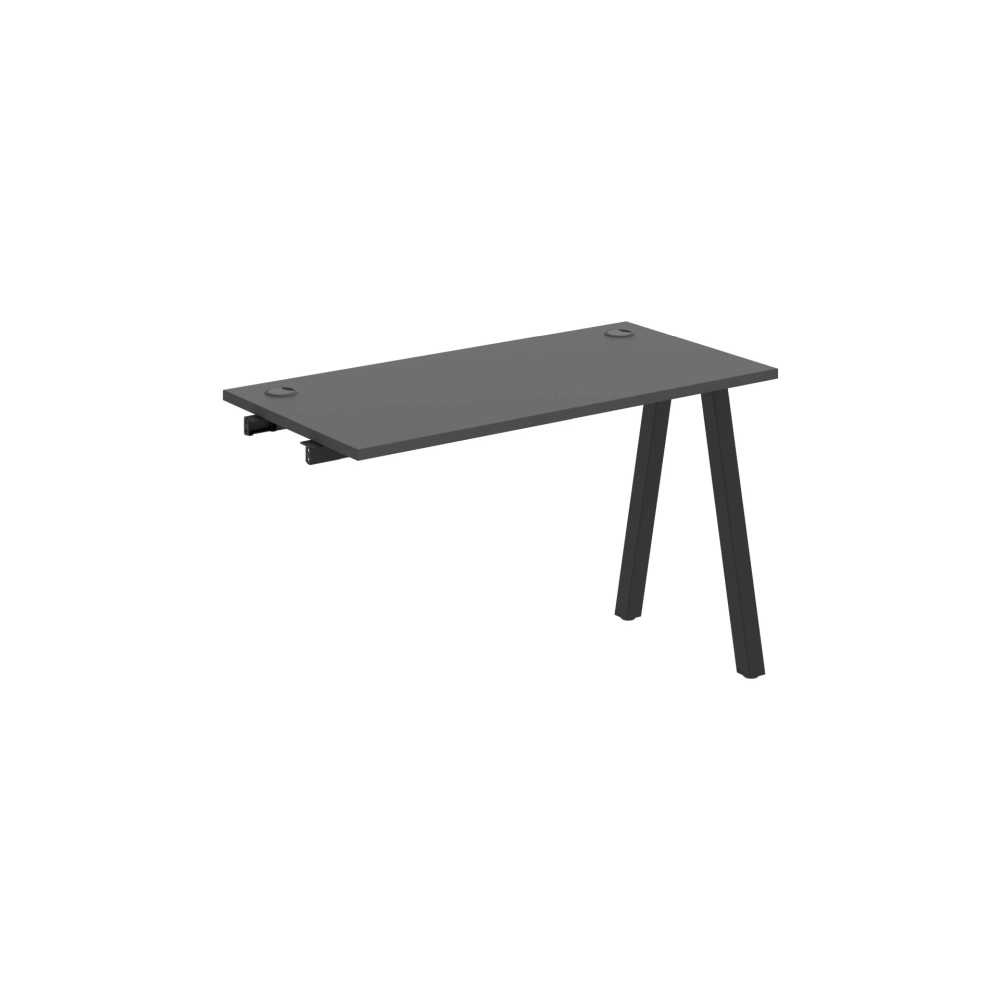 HOBIS prídavný stôl rovný - UE A 1200 R, hĺbka 60 cm, antracit