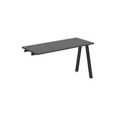 HOBIS prídavný stôl rovný - UE A 1400 R, hĺbka 60 cm, antracit