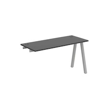 HOBIS prídavný stôl rovný - UE A 1400 R, hĺbka 60 cm, antracit - 1