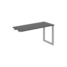 HOBIS prídavný stôl rovný - UE O 1400 R, hĺbka 60 cm, antracit - 1