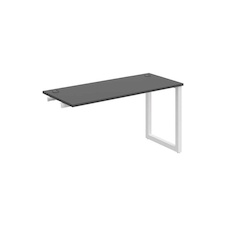 HOBIS prídavný stôl rovný - UE O 1400 R, hĺbka 60 cm, antracit - 2