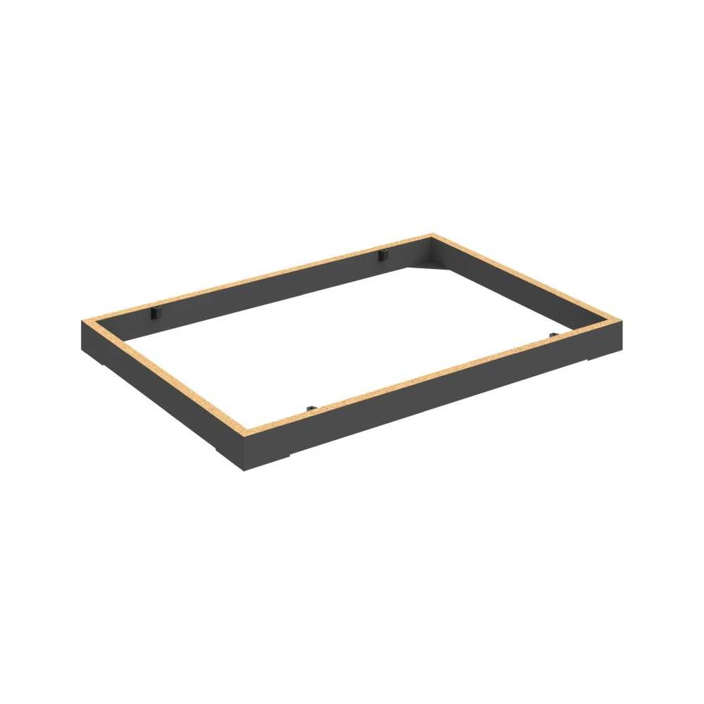 HOBIS sokel obdĺžnik 80*56cm 5cm - S 800 60, antracit