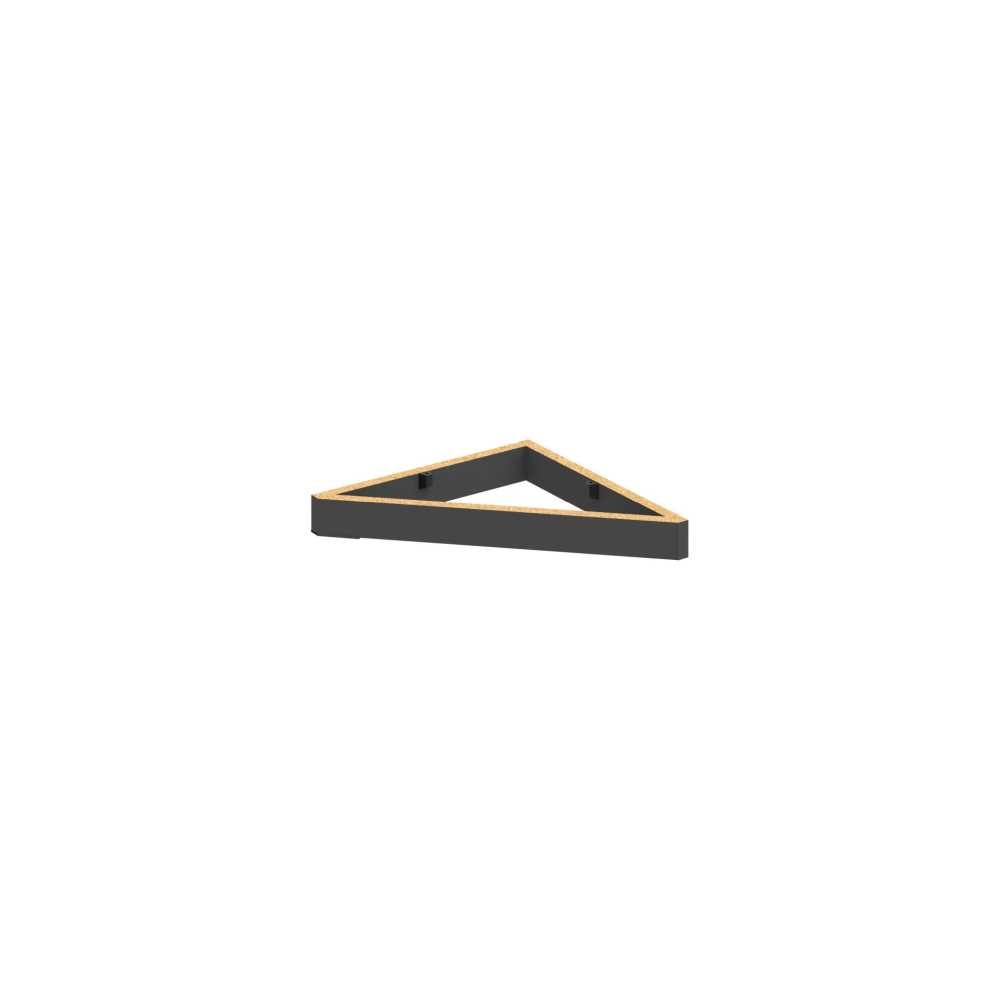 HOBIS sokel trojuholník 5cm - S 400 A, antracit