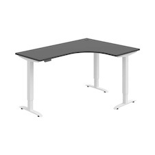 HOBIS trigon elektr.staviteľný stôl pamäť.ovlád. - MST 2M 60 L, antracit - 2