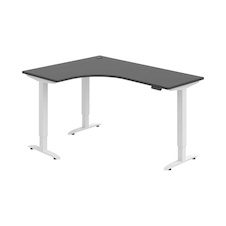 HOBIS trigon elektr.staviteľný stôl pamäť.ovlád. - MST 2M 60 P, antracit - 2