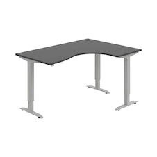 HOBIS trigon elektr.staviteľný stôl stand.ovlad. - MST 2 2005 L, antracit