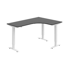 HOBIS trigon elektr.staviteľný stôl stand.ovlad. - MST 2 60 L, antracit - 2