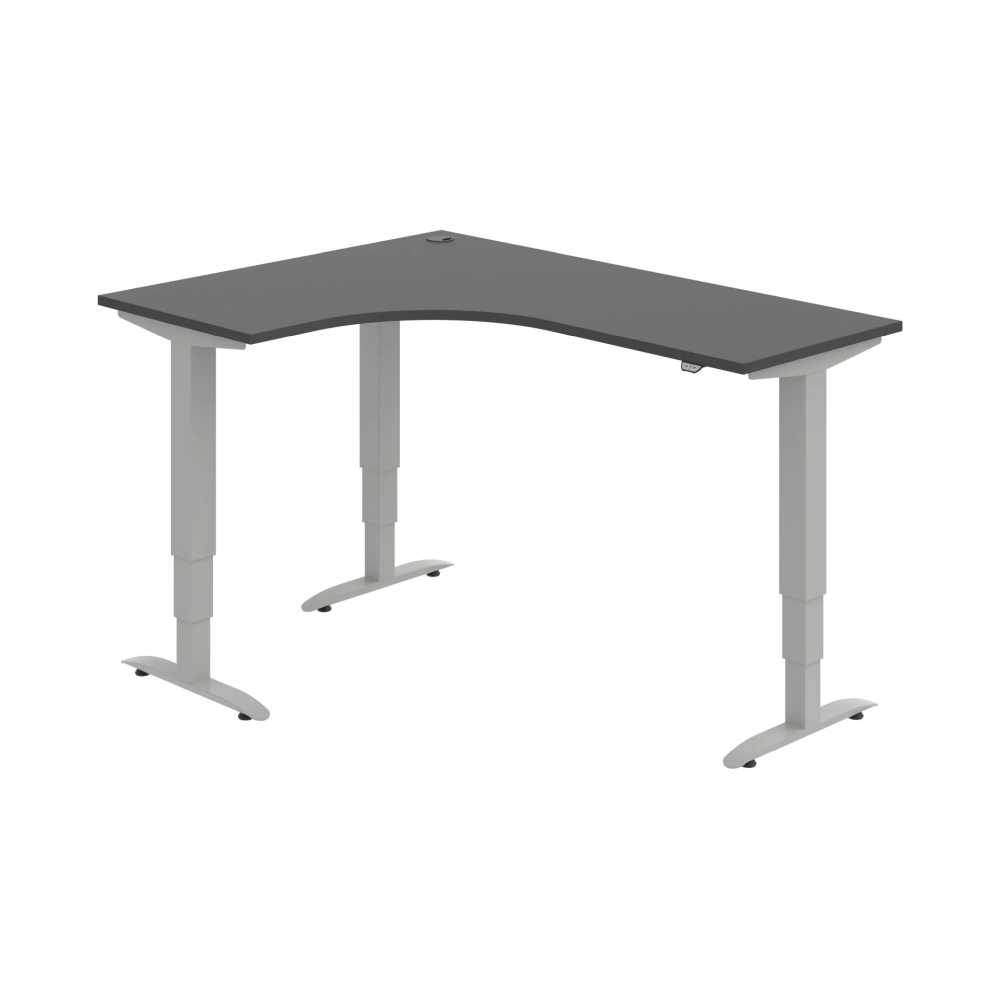HOBIS trigon elektr.staviteľný stôl stand.ovlad. - MST 3 60 P, antracit