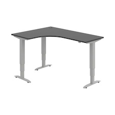 HOBIS trigon elektr.staviteľný stôl stand.ovlad. - MST 3 60 P, antracit