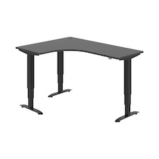 HOBIS trigon elektr.staviteľný stôl stand.ovlad. - MST 3 60 P, antracit - 1