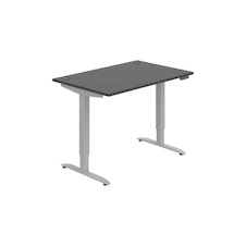 HOBIS výškovo nastaviteľný stôl 120 cm, pamäť.ovlad. - MOTION MS 2M 1200, antracit