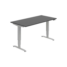 HOBIS výškovo nastaviteľný stôl 160 cm, pamäť.ovlad. - MOTION MS 3M 1600, antracit