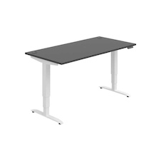 HOBIS výškovo nastaviteľný stôl 160 cm, pamäť.ovlad. - MOTION MS 3M 1600, antracit - 2