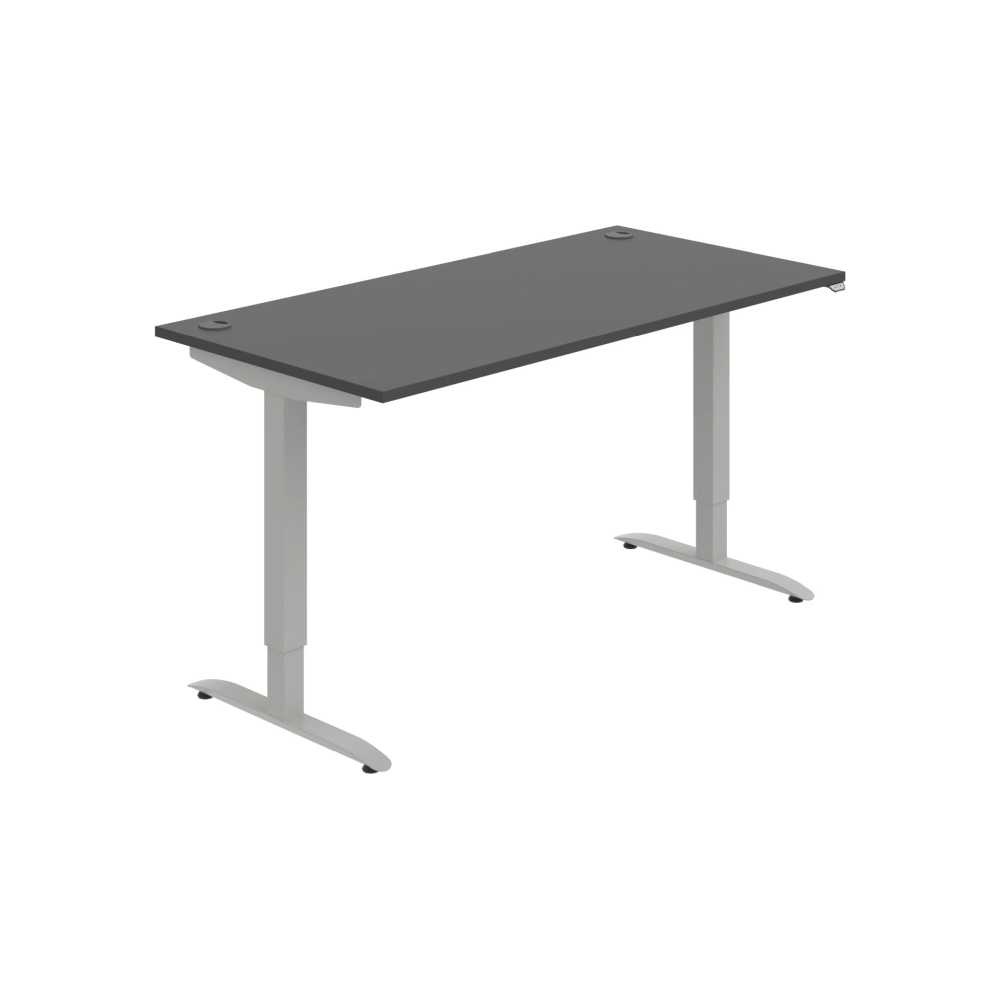 HOBIS výškovo nastaviteľný stôl MOTION MS 2 1600, stand.ovládanie, antracit