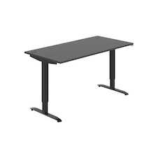 HOBIS výškovo nastaviteľný stôl MOTION MS 2 1600, stand.ovládanie, antracit - 1