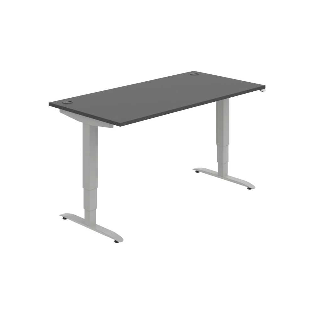 HOBIS výškovo nastaviteľný stôl MOTION MS 3 1600, stand.ovládanie, antracit