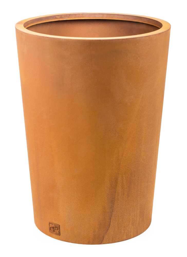 Kvetináč G21 Corten Round, 55x75x55 cm