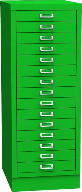 Zásuvková skriňa KSZ 315 C, zelená