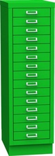 KOVOS zásuvková skriňa KSZ 415 C, zelená
