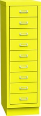 Zásuvková skriňa KSZ 49 C, žltá