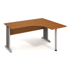 HOBIS kancelársky stôl pracovný tvarový, ergo ľavý - CE 60 L