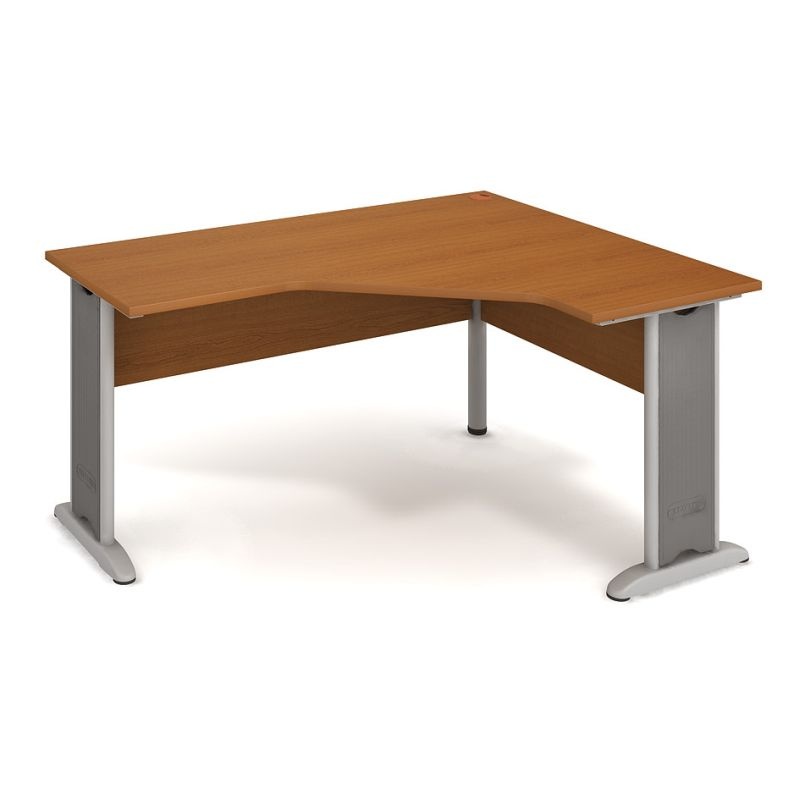 HOBIS kancelársky stôl pracovný tvarový, ergo ľavý CEV 60 L, čerešňa