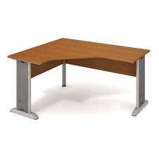 HOBIS kancelársky stôl pracovný tvarový, ergo pravý - CEV 60