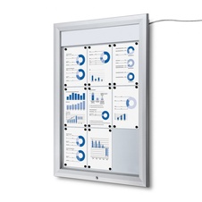 Vonkajšia vitrína SCT9xA4 s LED osvetlením