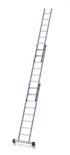 Výsuvný trojdielny rebrík profi 3x10 pričlí