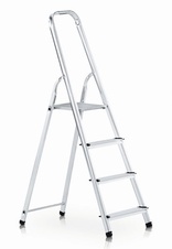 ZARGES hliníkové schodíky profi, 5 stupňov vrátane plošinky