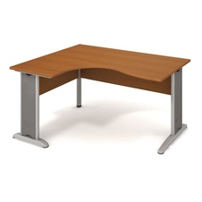 HOBIS kancelársky stôl pracovný tvarový, ergo pravý - CE 200