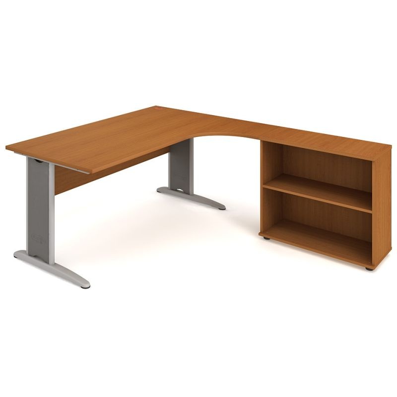 HOBIS kancelársky stôl pracovný, zostava ľavá - CE 1800 HL, čerešňa